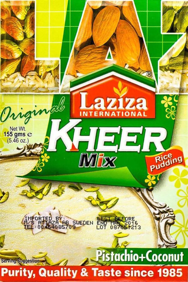 Laziza Kheer Mix Pistage + Kokos 155 G