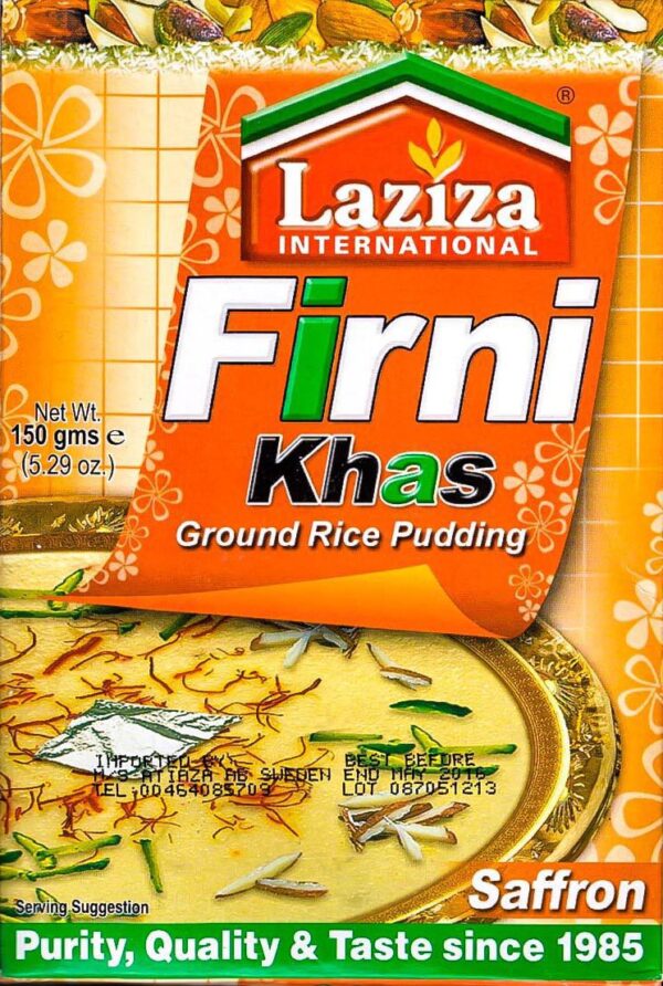 Laziza Firni Khas Saffron  150 G