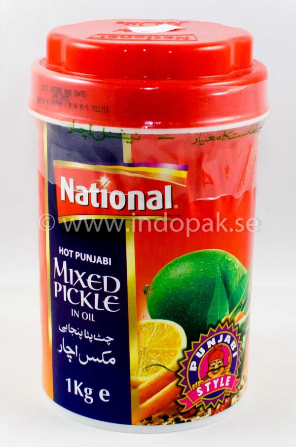 National Hot Punjabi Mix Pickle  1 KG