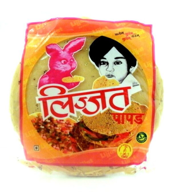 Lijjat Röd Chili Papadam 200 g