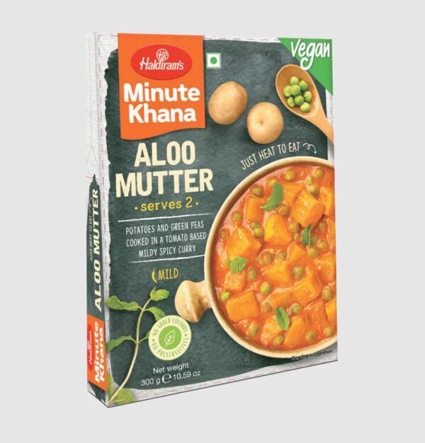 Haldiram's Aloo Mutter (Minute Khana)  300 G