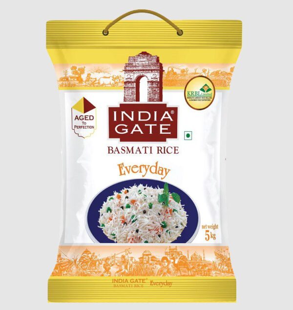 India Gate Everyday Basmati Ris  5 KG